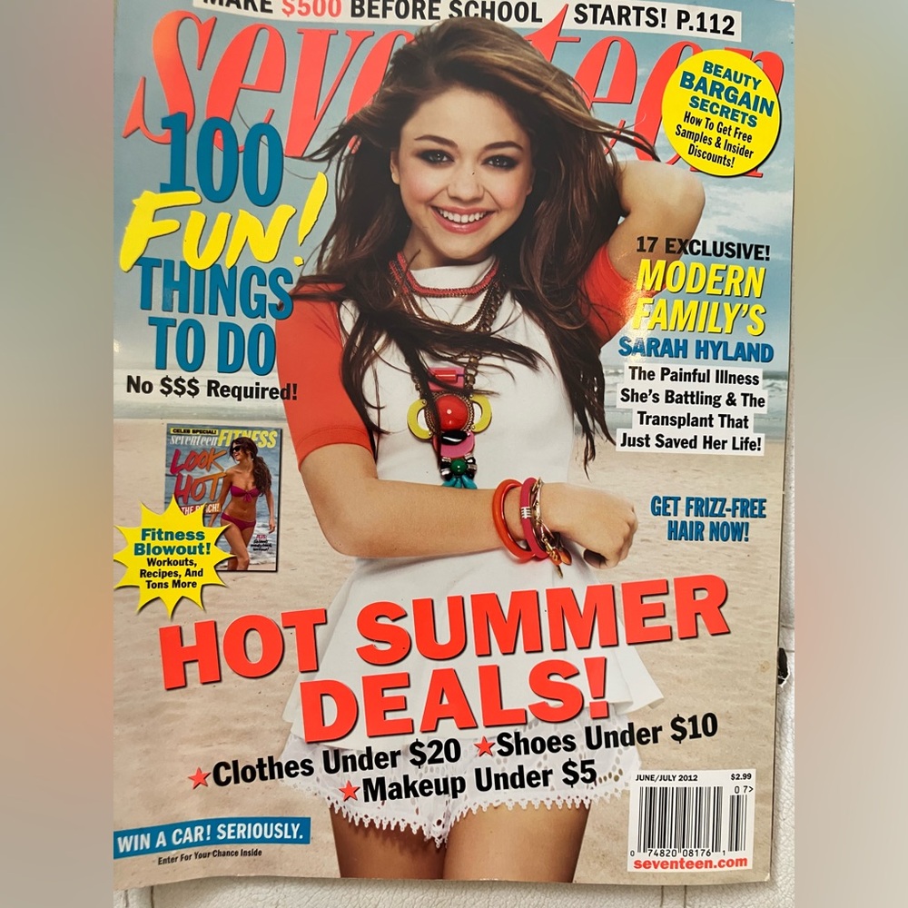 Seventeen Magazine featuring Sarah Hyland 2010s